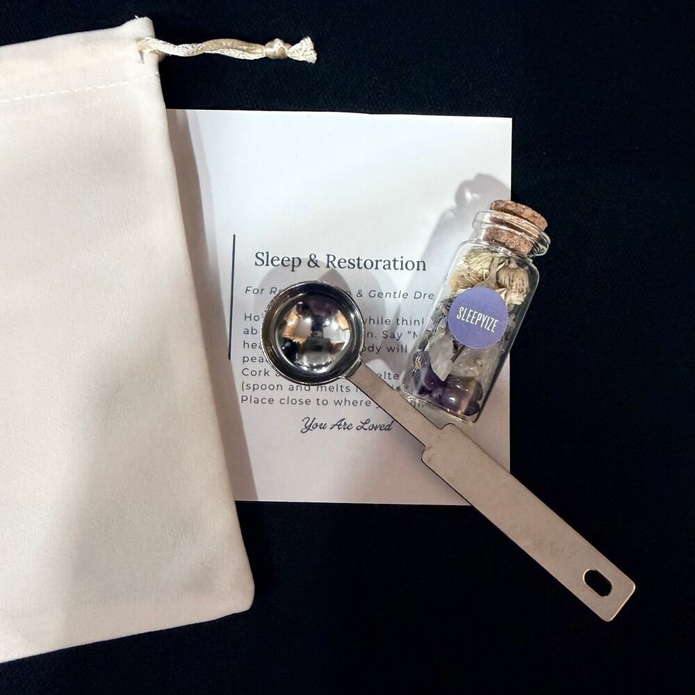 Sleep & Restoration Crystal Jar